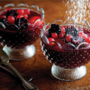 gelatina al vino rosso