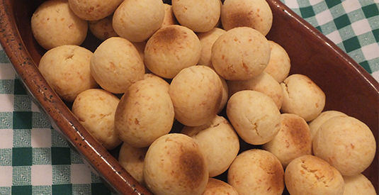 pao de queijo pronto
