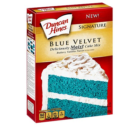 Preparato per torta Blue Velvet