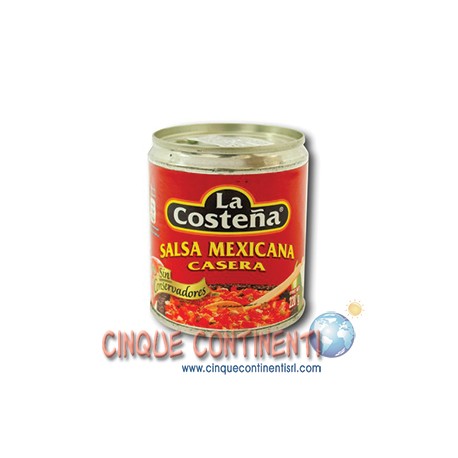 Salsa messicana casera La Costeña