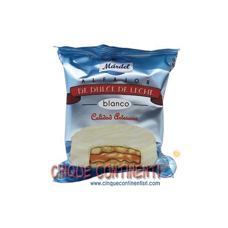 Alfajores Mardel Blancos