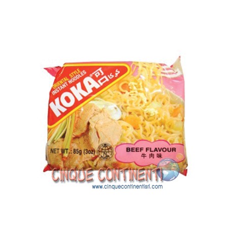 Noodle istantanei al manzo Koka
