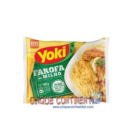 Farofa de milho Yoki