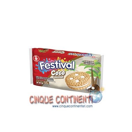 Galletas Festival coco