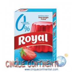 Gelatina fragola Royal zero zuccheri